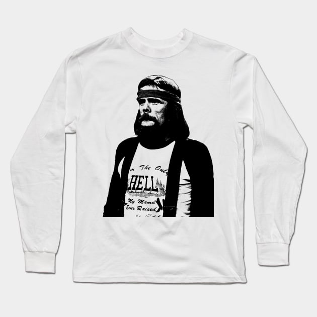 Johnny Paycheck Vintage Long Sleeve T-Shirt by tykler